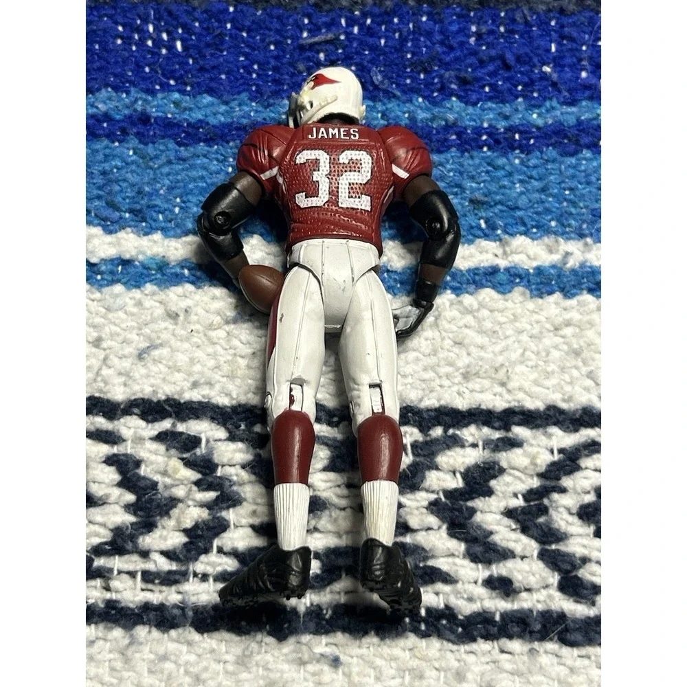Edgerrin James Gracelyn Toys Re Plays NFL Arizona Cardinals 2007 Figure Football